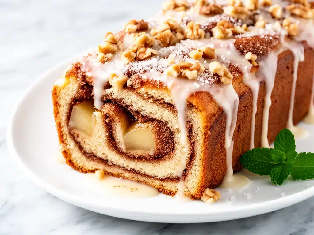 Home 2 apple fritter cinnamon bread - featured image