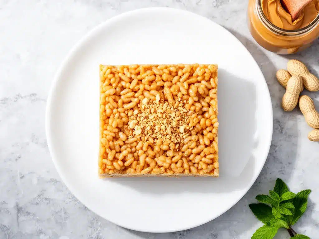 Back-to-School No-Bake Rice Krispie Peanut Butter Bars: 5 Easy Treats 4 Back-to-School No-Bake Rice Krispie Peanut Butter Bars preparation steps