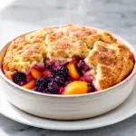 Blackberry Peach Cobbler - featured image