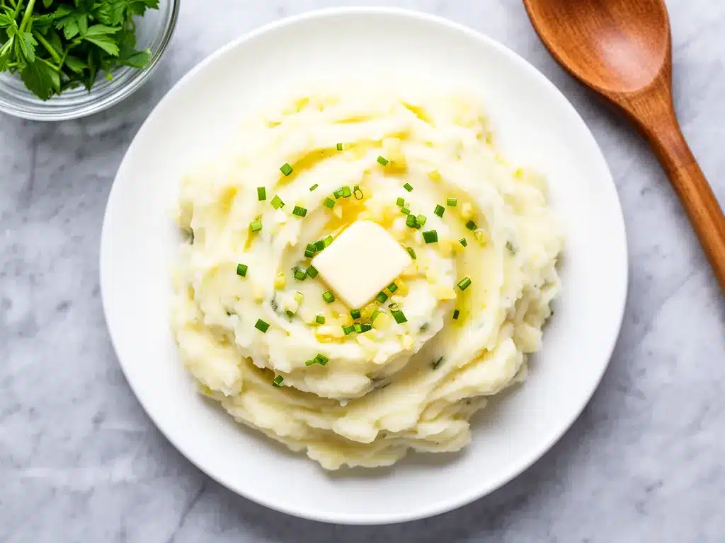 Creamy Boursin Garlic Whipped Potatoes: 5-Ingredient Easy Side 4 Boursin garlic whipped potatoes preparation steps