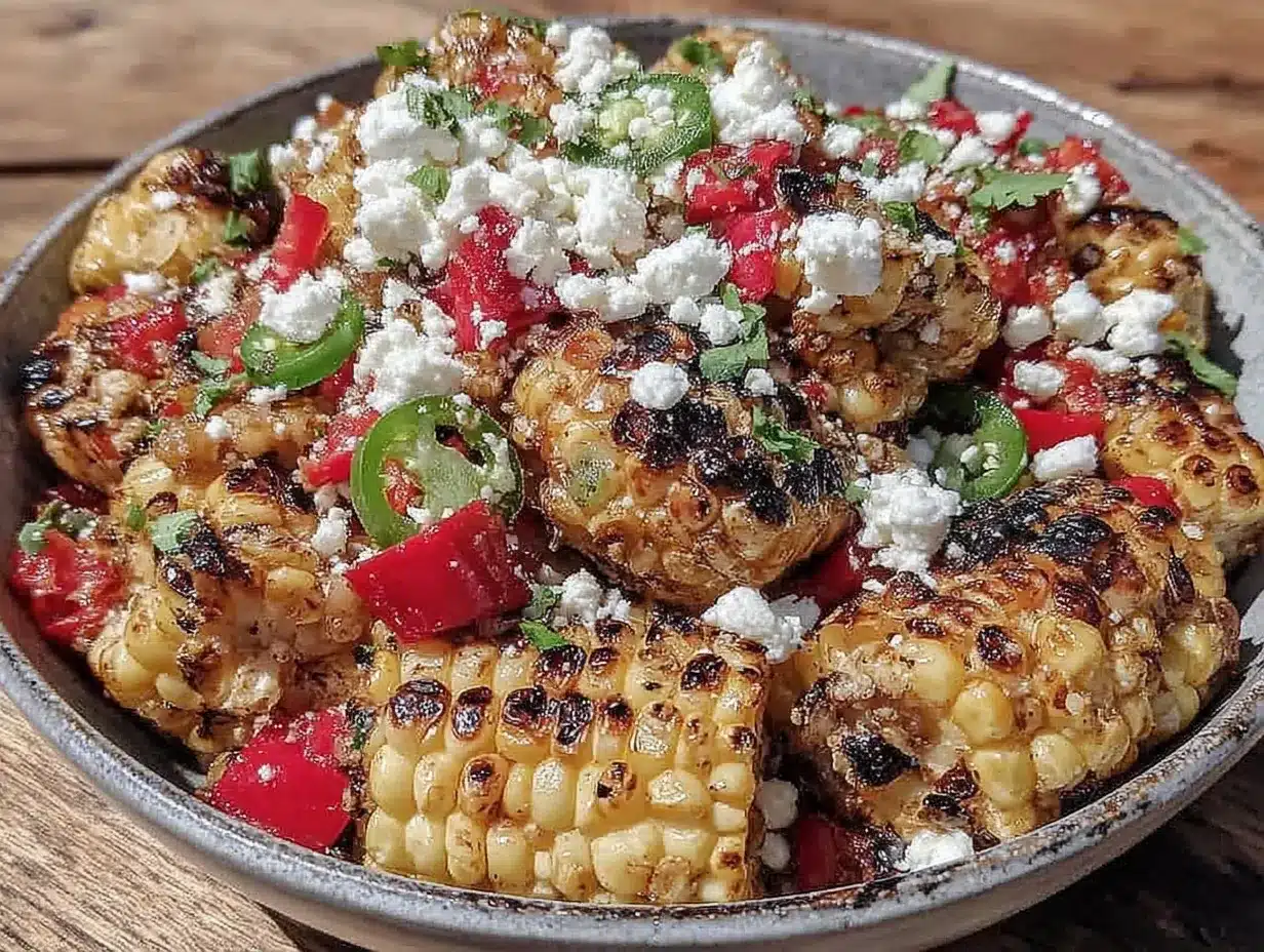 Labor Day Cajun Grilled Corn Salad: Easy Budget Side 4 Cajun Grilled Corn Salad preparation steps