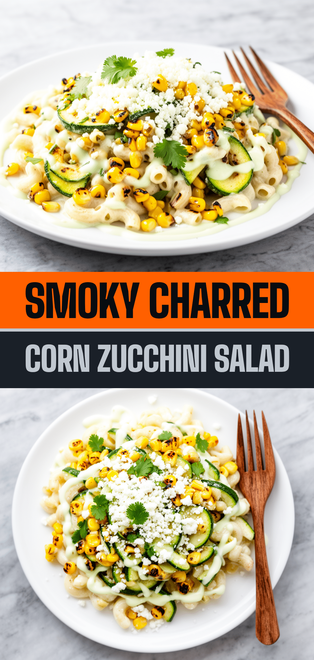Charred Corn Zucchini Elote Pasta Salad: Better Than Takeout 5 Charred Corn Zucchini Elote Pasta Salad recipe