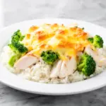 Cheesy Chicken Broccoli Rice Casserole - featured image