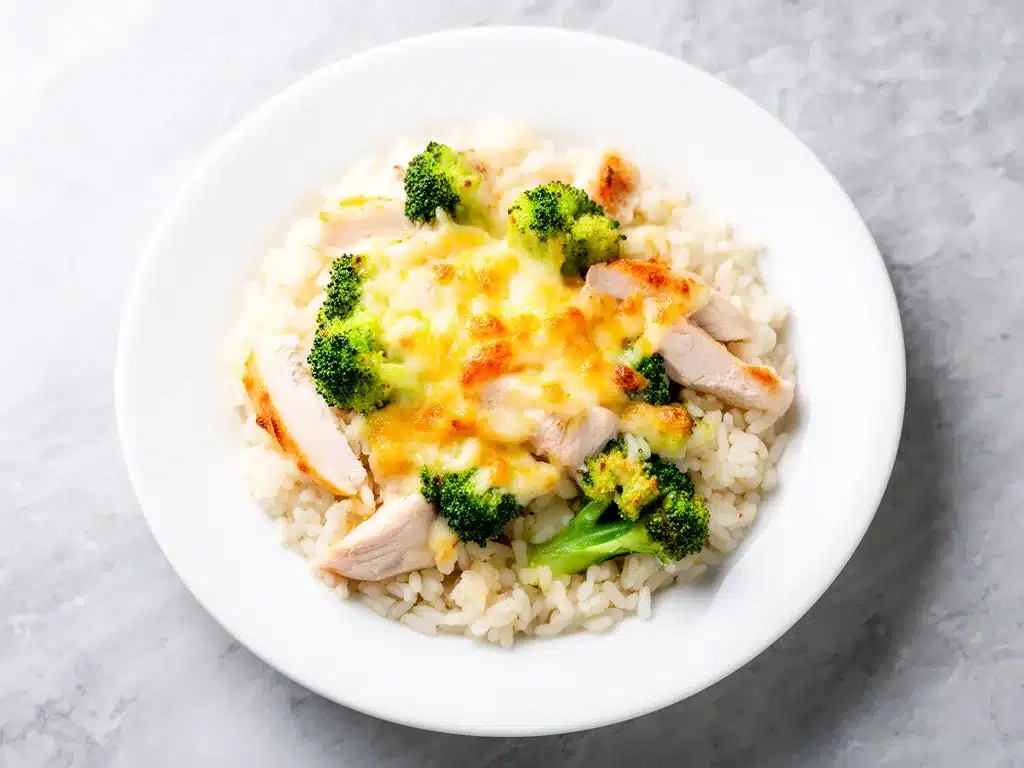 Cheesy Chicken Broccoli Rice Casserole: Easy Family Dinner 4 Cheesy Chicken Broccoli Rice Casserole preparation steps