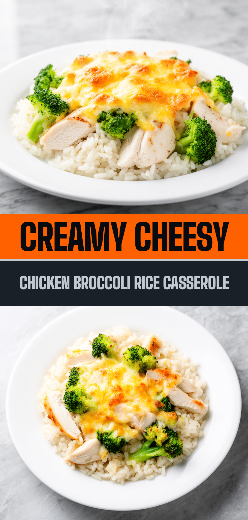 Cheesy Chicken Broccoli Rice Casserole: Easy Family Dinner 5 Cheesy Chicken Broccoli Rice Casserole recipe