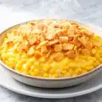 cheesy corn casserole - featured image