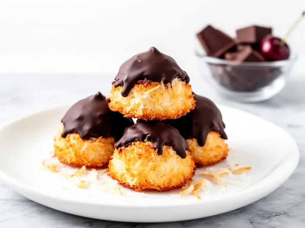 Home 4 chewy coconut macaroons - featured image