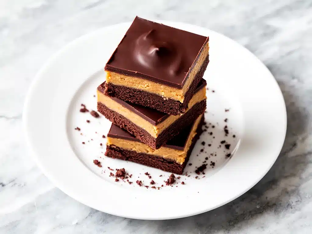 Chocolate Peanut Butter Buckeye Bars: Easy No-Bake Dessert 4 Chocolate Peanut Butter Buckeye Bars preparation steps