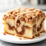 cinnamon streusel coffee cake - featured image