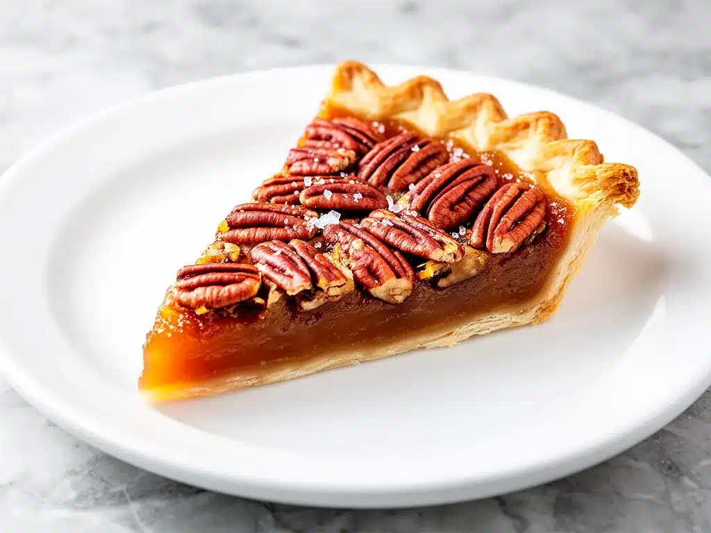 classic pecan pie - featured image