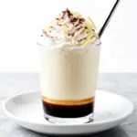 creamy iced white chocolate mocha - featured image