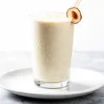 creamy vanilla almond protein shake - featured image