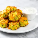 Crispy Cheesy Zucchini Tots - featured image