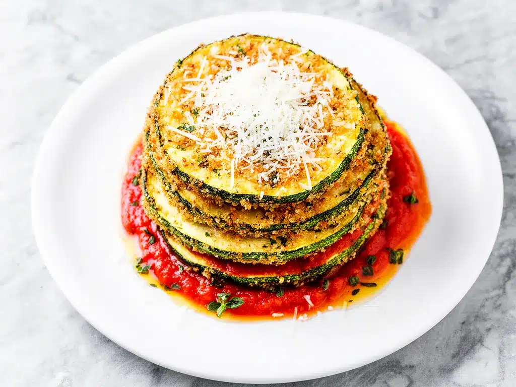 Crispy Parmesan Zucchini Rounds: Best Easy App 4 crispy parmesan zucchini rounds preparation steps