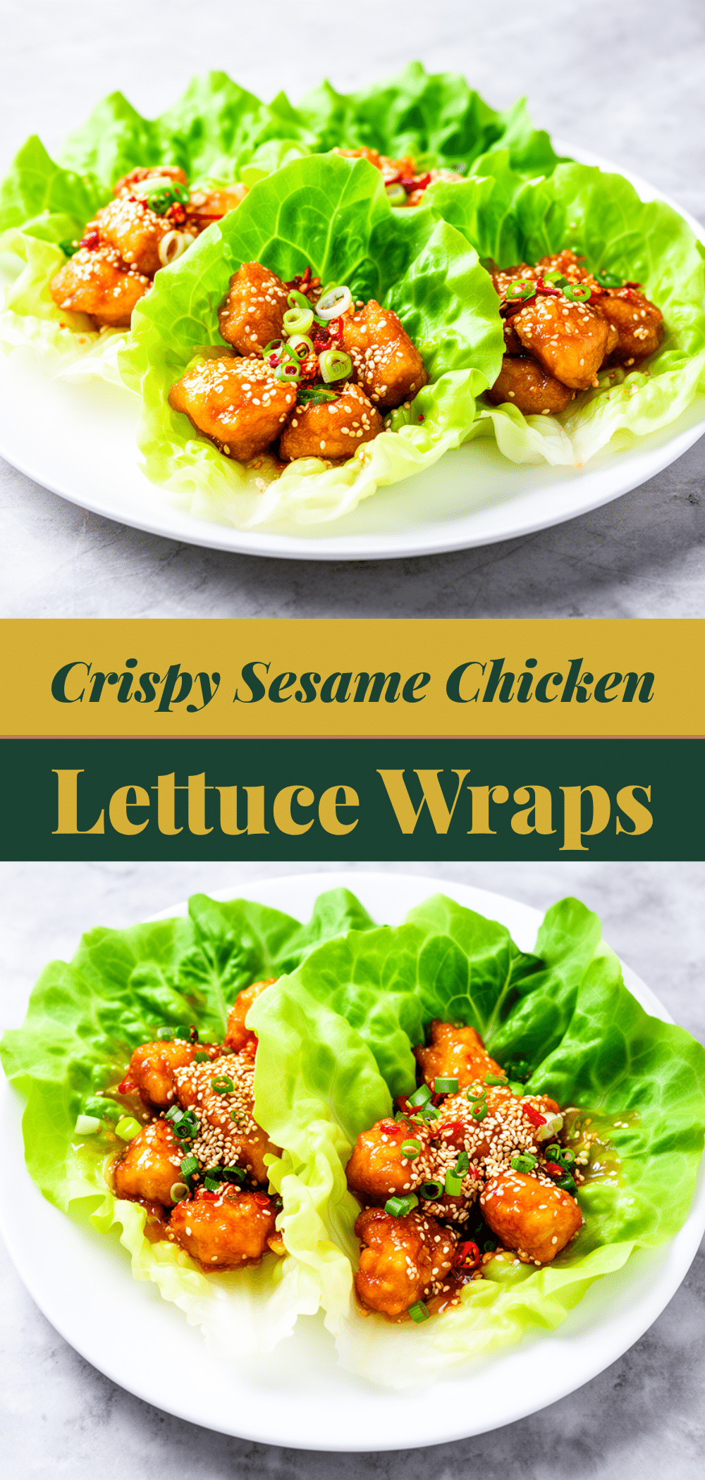 Crispy Sesame Chicken Lettuce Wraps: Easy Weeknight Dinner 5 crispy sesame chicken lettuce wraps recipe