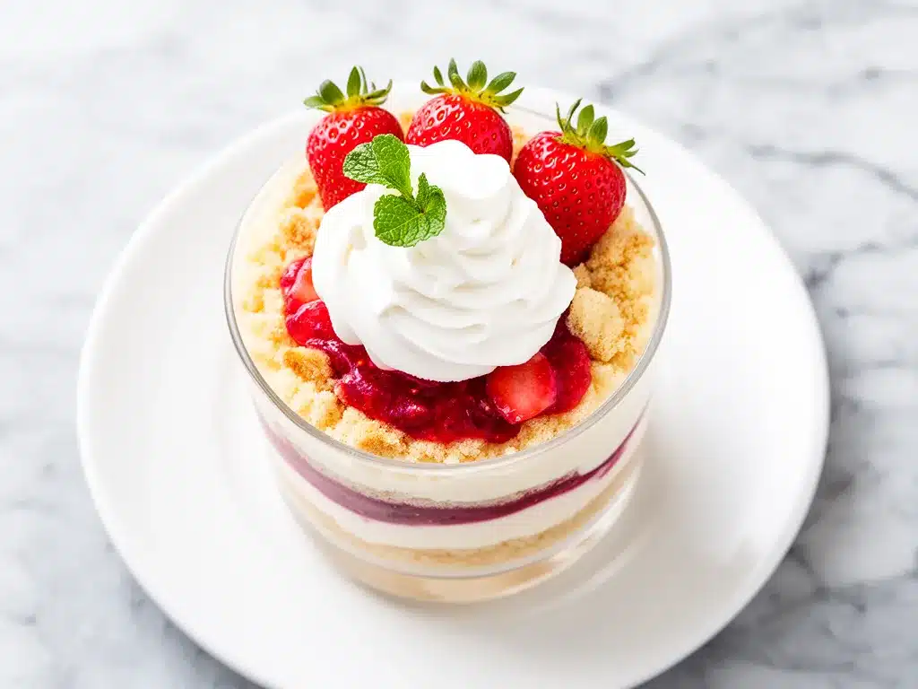 Fresh Strawberry Cheesecake Trifle: 5-Step No-Bake Dessert 4 fresh strawberry cheesecake trifle preparation steps