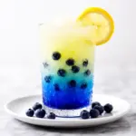frozen blueberry lemonade vodka slush - featured image