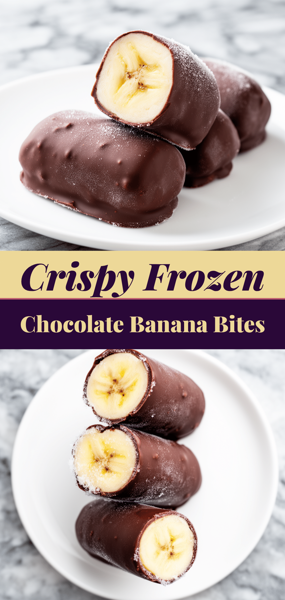 Frozen Chocolate Banana Bites: 5-Minute Easy After-School Snacks 5 frozen chocolate banana bites recipe