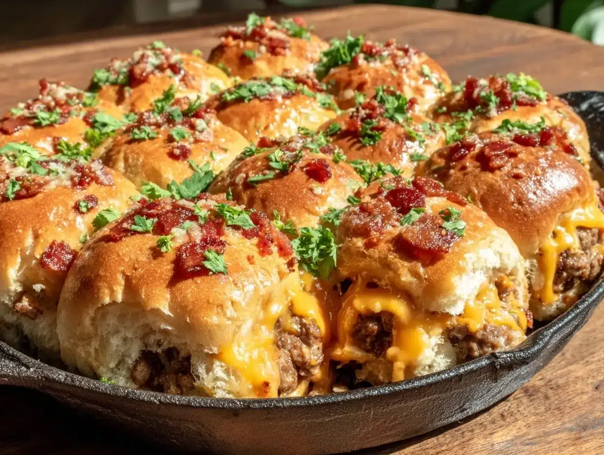 Game Day Bacon Cheeseburger Sliders: Easy & Cheap for Families 4 Game Day Bacon Cheeseburger Sliders preparation steps