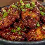 Game Day Spicy Honey Garlic Wings - featured image