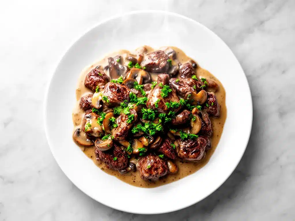 Garlic Butter Beef Tips: Easy 30-Minute Dinner 4 Garlic Butter Beef Tips preparation steps