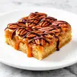 Gooey Caramel Pecan Turtle Bars - featured image