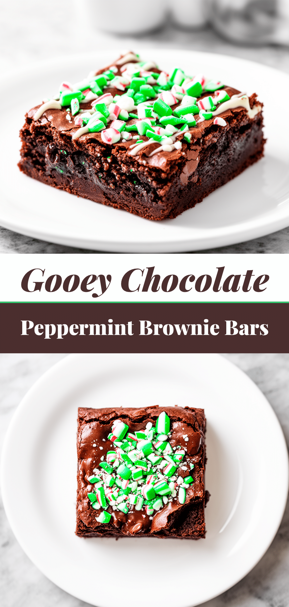 Gooey Chocolate Peppermint Brownie Bars: 5-Ingredient Easy Recipe 5 gooey chocolate peppermint brownie bars recipe