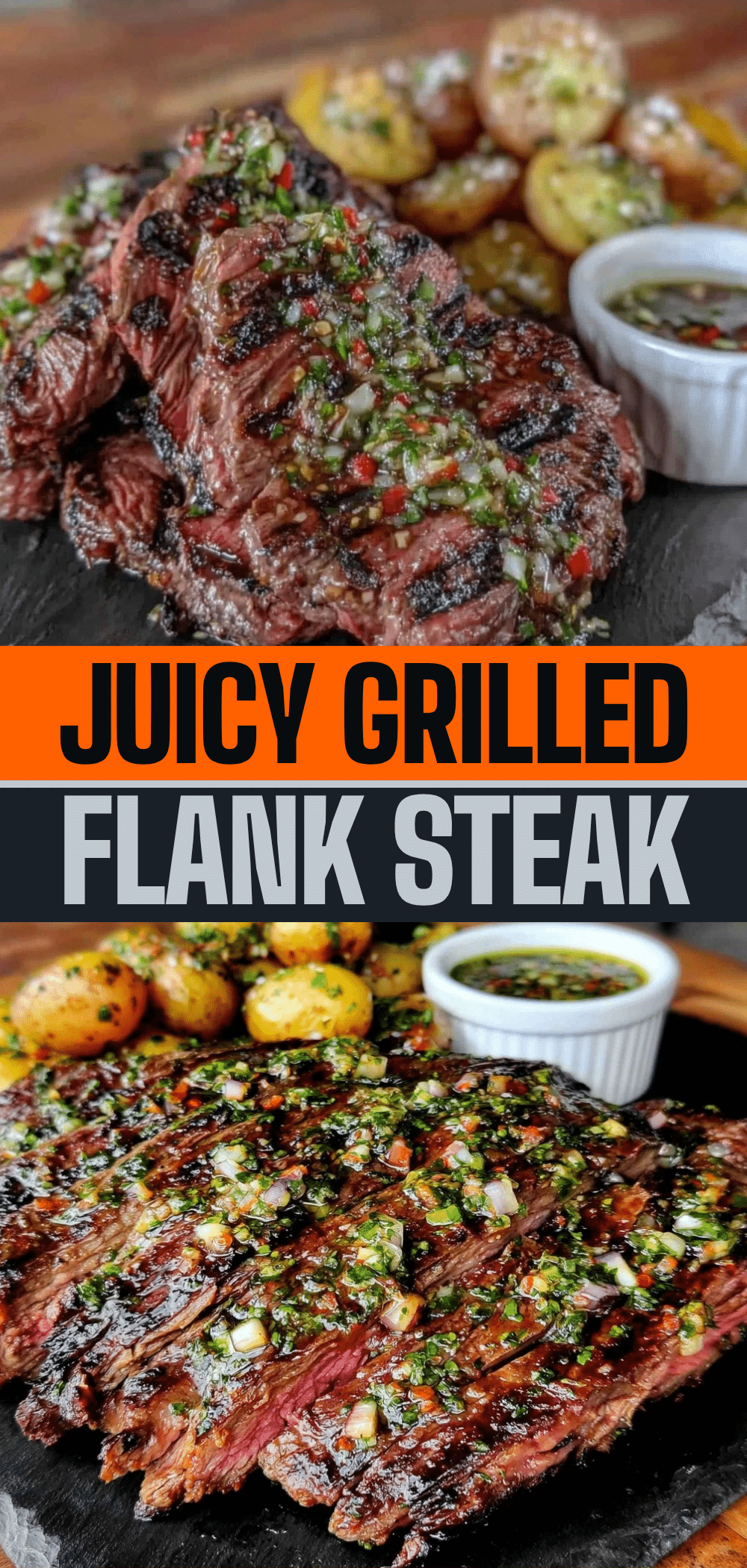 Grilled Flank Steak with Chimichurri: Easy Budget-Family Labor Day Meal 5 grilled flank steak with chimichurri recipe