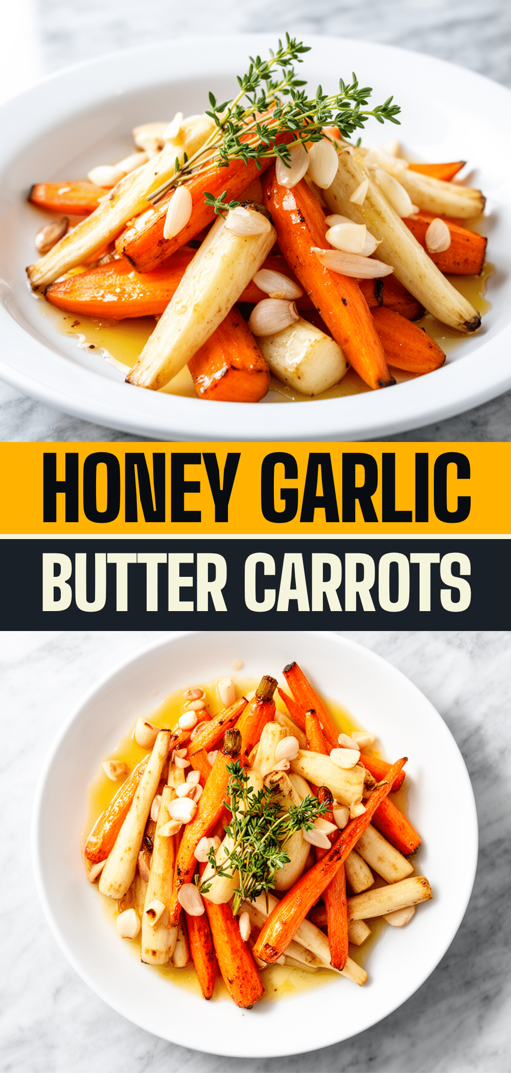 Honey Roasted Garlic Butter Carrots and Parsnips: Easy Side Dish 5 honey roasted garlic butter carrots and parsnips recipe