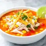 Instant Pot chicken tortilla soup - featured image