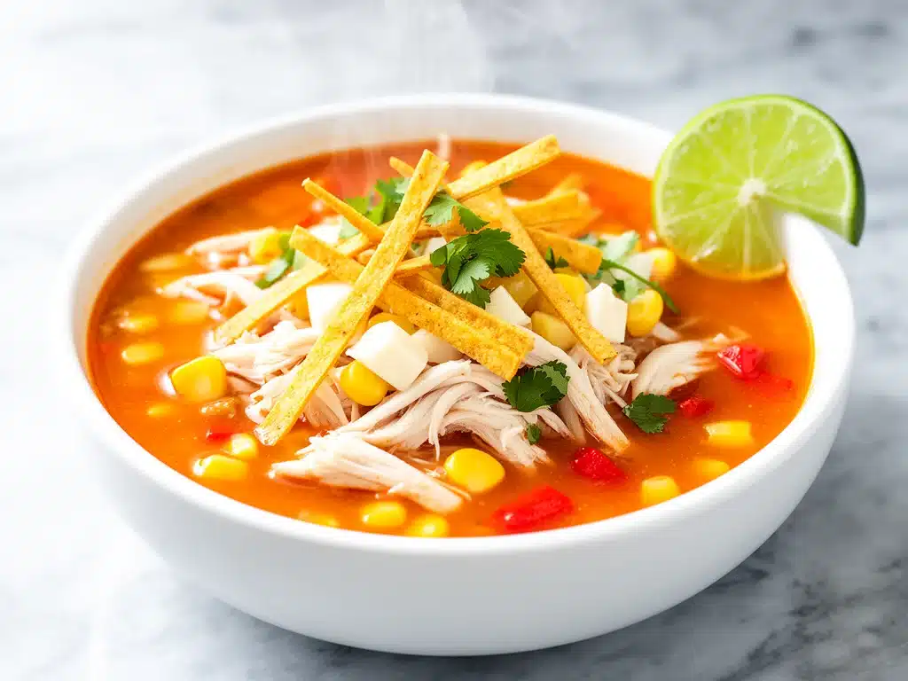 Home 2 Instant Pot chicken tortilla soup - featured image