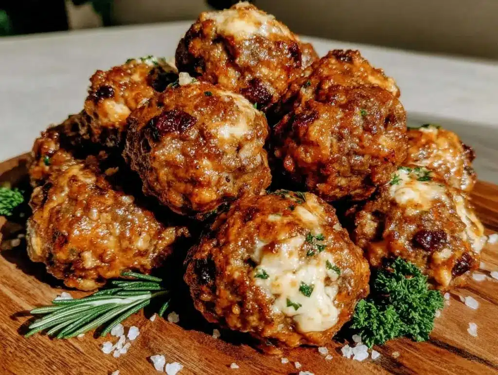 Home 3 Keto Sausage Cheese Balls - featured image
