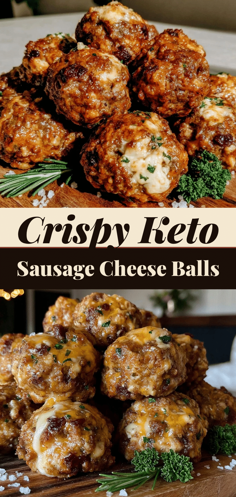 Keto Sausage Cheese Balls: 3-Ingredient Game Day Snacks 5 Keto Sausage Cheese Balls recipe
