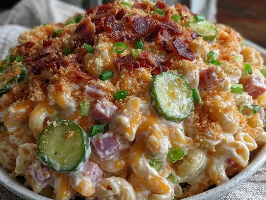 Home 1 labor day loaded macaroni salad - featured image
