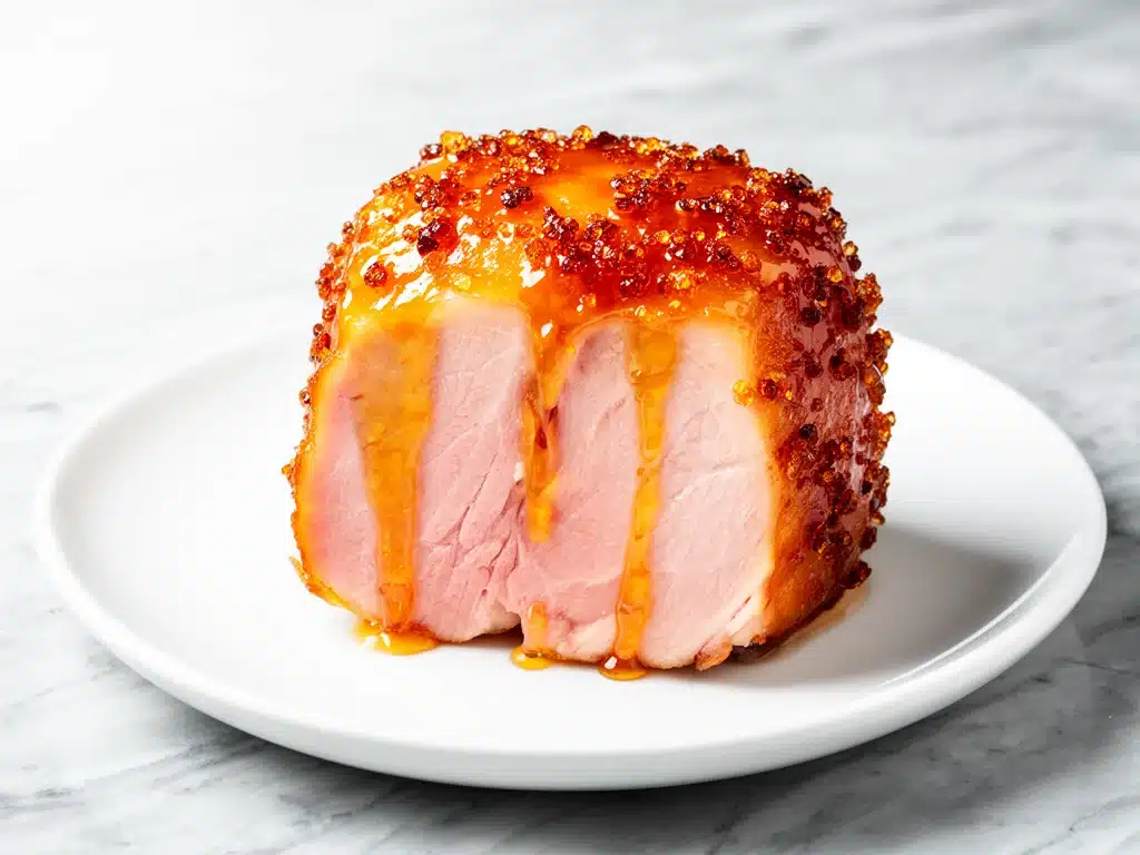Home 4 maple glazed baked ham with brown sugar - featured image