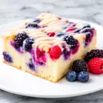 Mixed Berry Buttermilk Sheet Cake - featured image