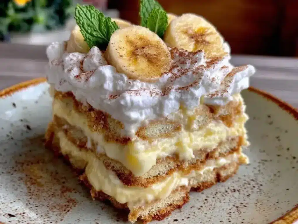 no-bake banana pudding icebox cake - featured image