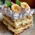no-bake banana pudding icebox cake - featured image