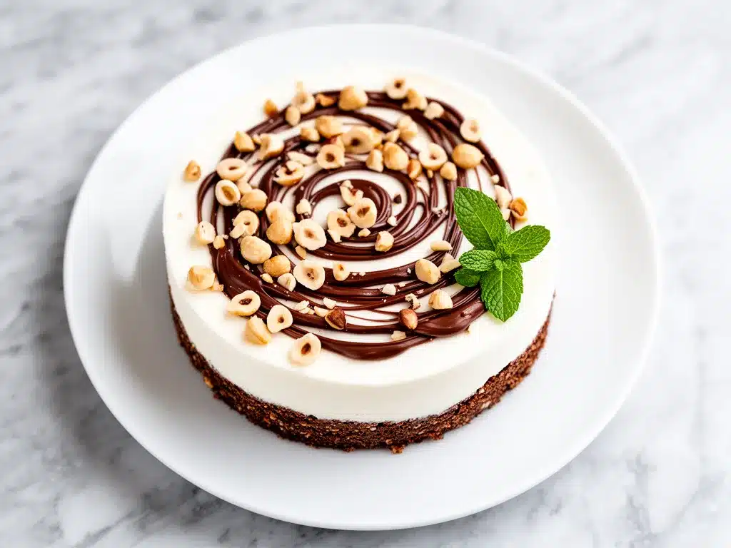 No-Bake Nutella Cheesecake: Easy No-Bake Dessert 4 No-Bake Nutella Cheesecake preparation steps