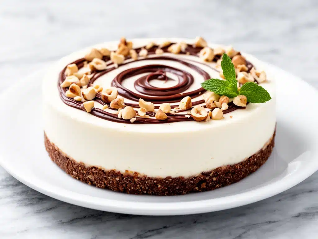 Home 3 No-Bake Nutella Cheesecake - featured image