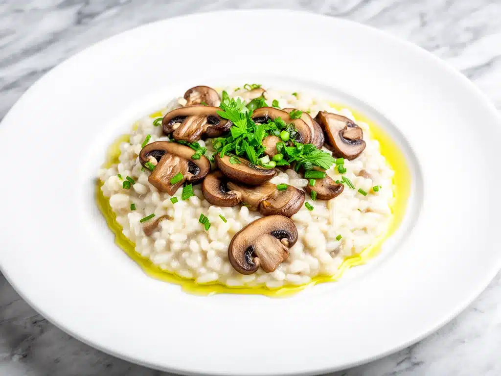 Home 3 one pot creamy mushroom and herb risotto - featured image