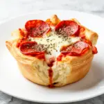 Pepperoni Pizza Lunchbox Muffins - featured image