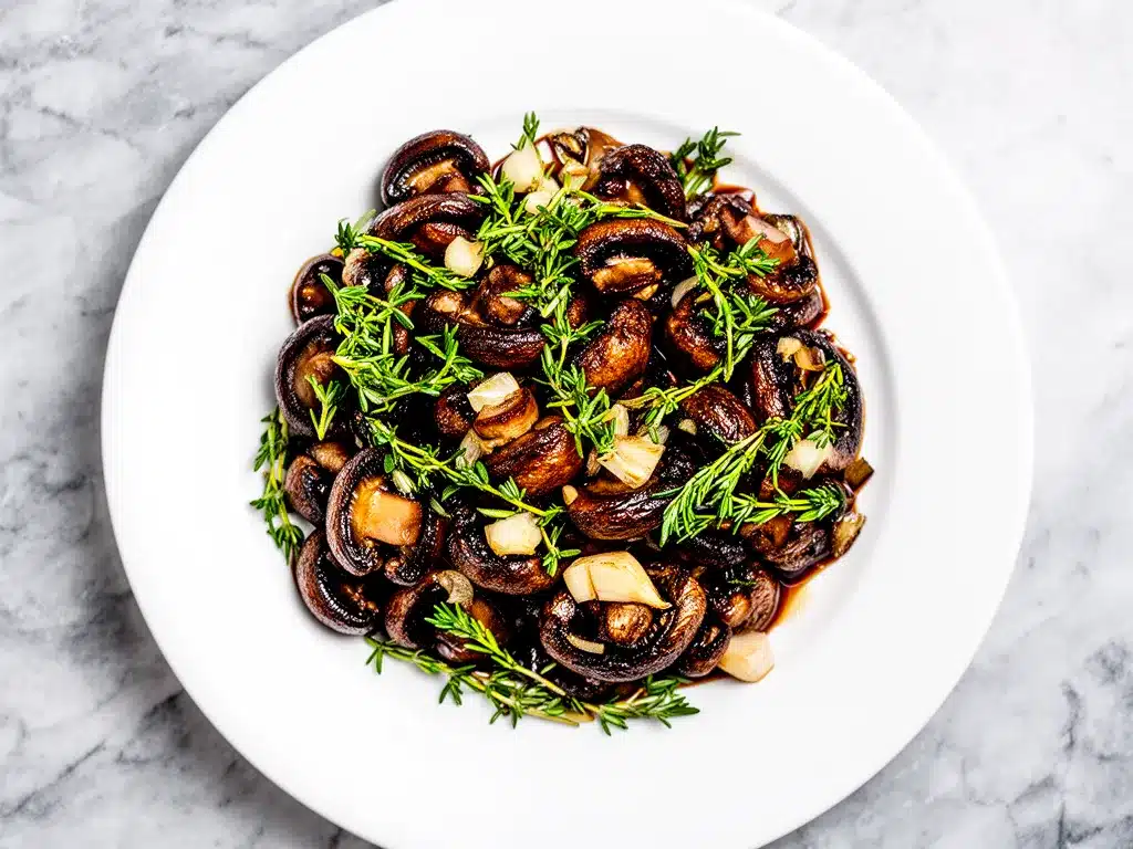 Roasted Balsamic Garlic Mushrooms: Easy 10-Min Side 4 roasted balsamic garlic mushrooms preparation steps
