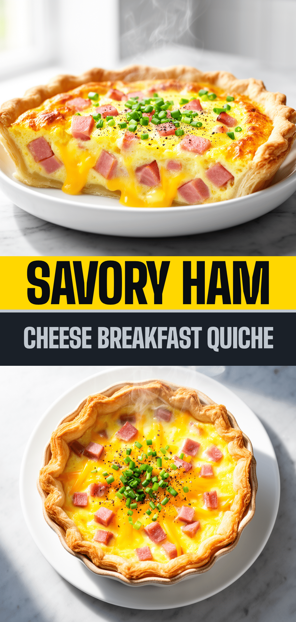 Savory Ham and Cheese Breakfast Quiche: Easy 30-Min Meal 5 Savory Ham and Cheese Breakfast Quiche recipe