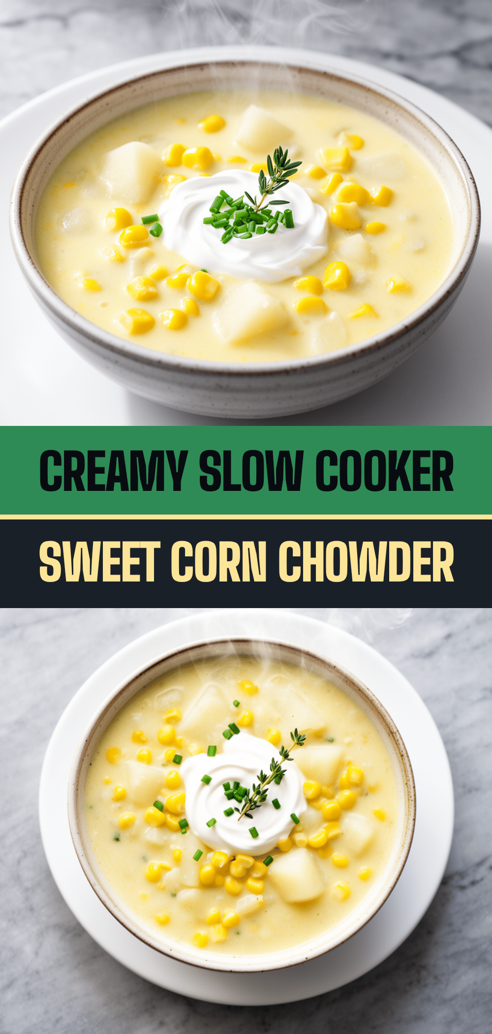 Slow Cooker Sweet Corn and Potato Chowder 5 slow cooker sweet corn and potato chowder recipe