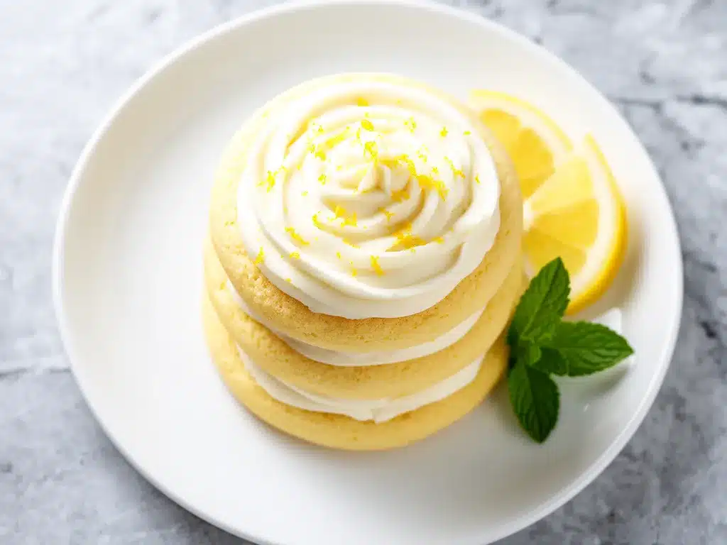 Soft Frosted Lemon Cookies: 5 Easy Steps 4 soft frosted lemon cookies preparation steps