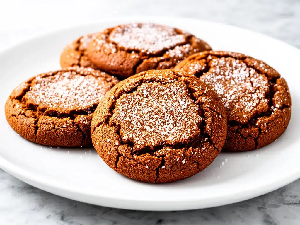 Home 1 soft molasses ginger cookies - featured image