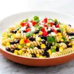 Southwest corn and black bean pasta salad - featured image