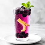 Sparkling Blackberry Ginger Mocktail - featured image