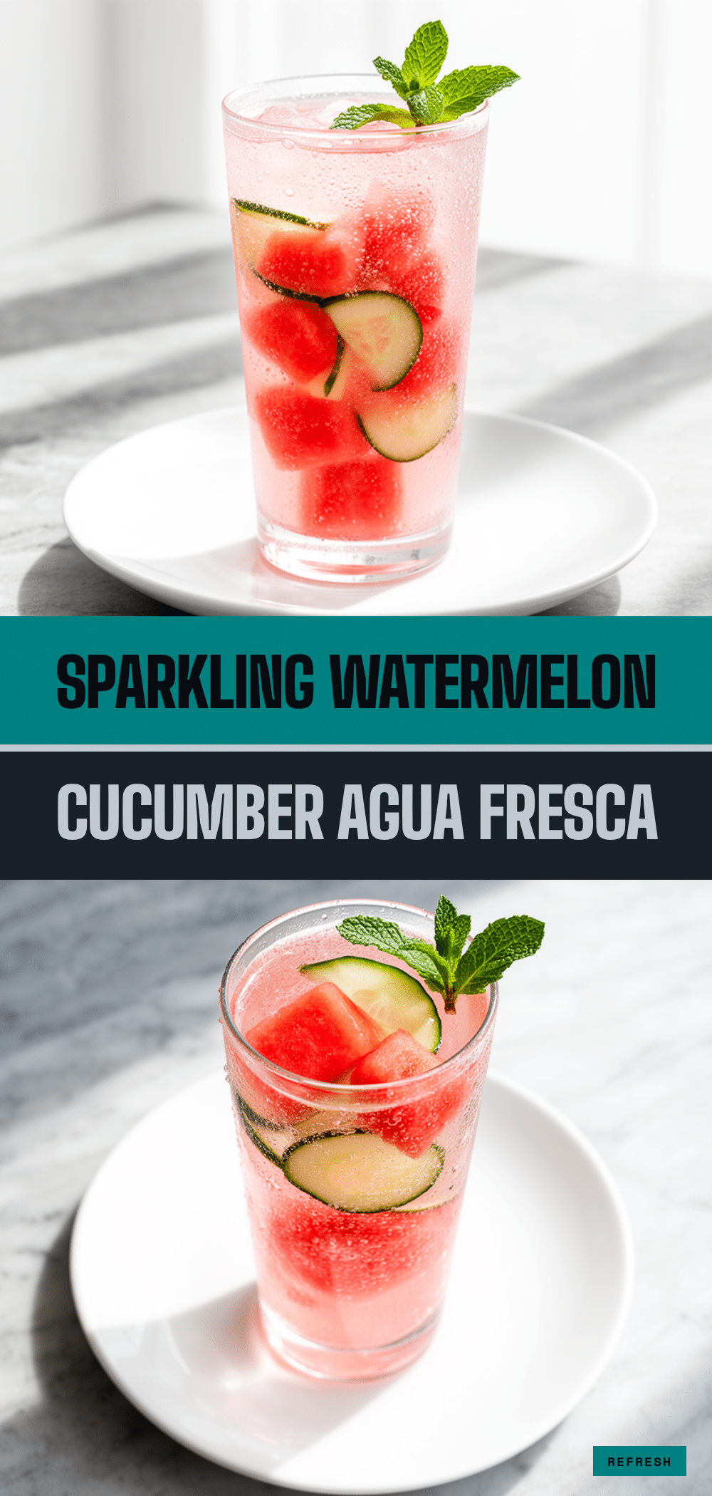 Sparkling Watermelon Cucumber Agua Fresca: Perfect Summer Party Drink 5 sparkling watermelon cucumber agua fresca recipe
